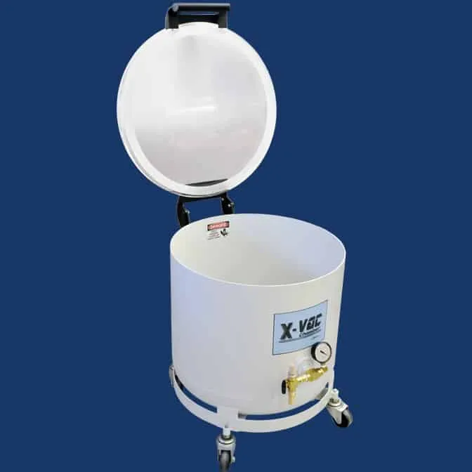 XVac Molding Chamber Open Lid